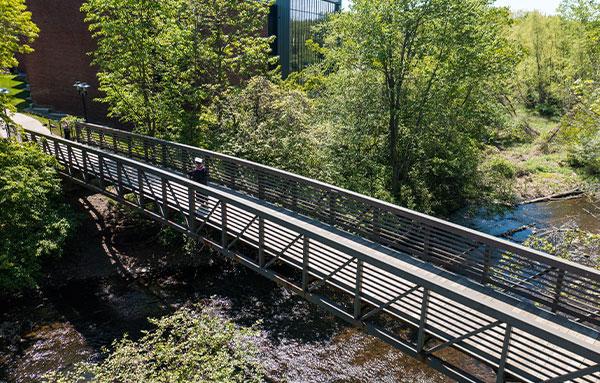 bridge on campus