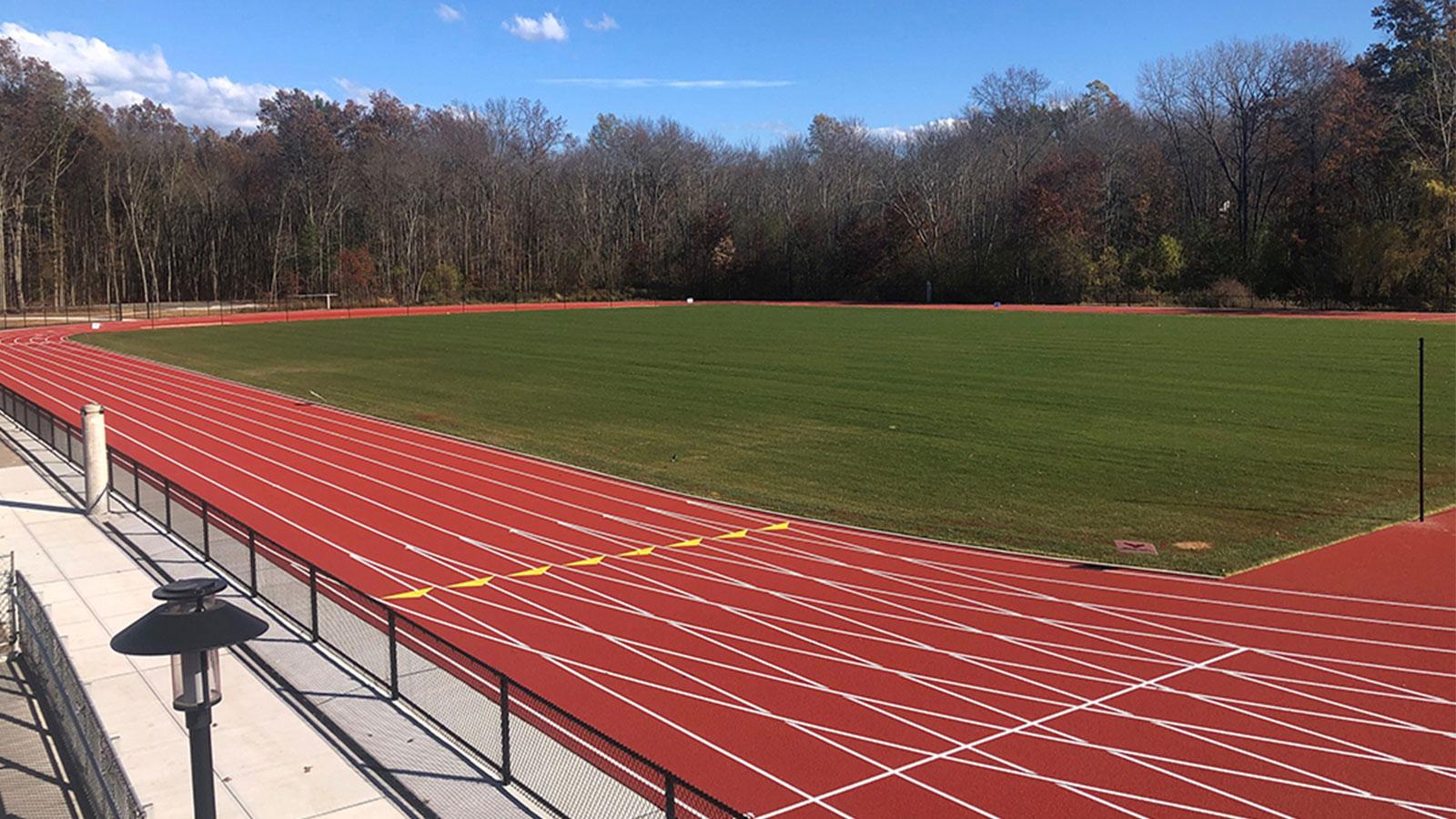 The Grant Family Track and Field at University of Hartford.